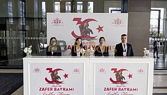 Döenmsel Organizasyon | 30 Ağustos Organizasyonu | Hilton Bomonti Otel | İstanbul Valiliği 